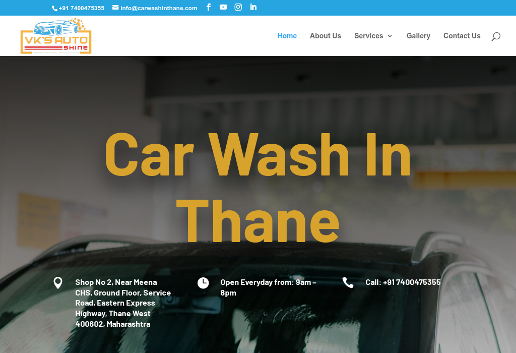 Car Wash In Thane